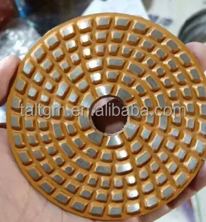 125mm Sintered Flexible Metal Bond Diamond Polish Pads Pucks for Concrete Stone Terrazzo
