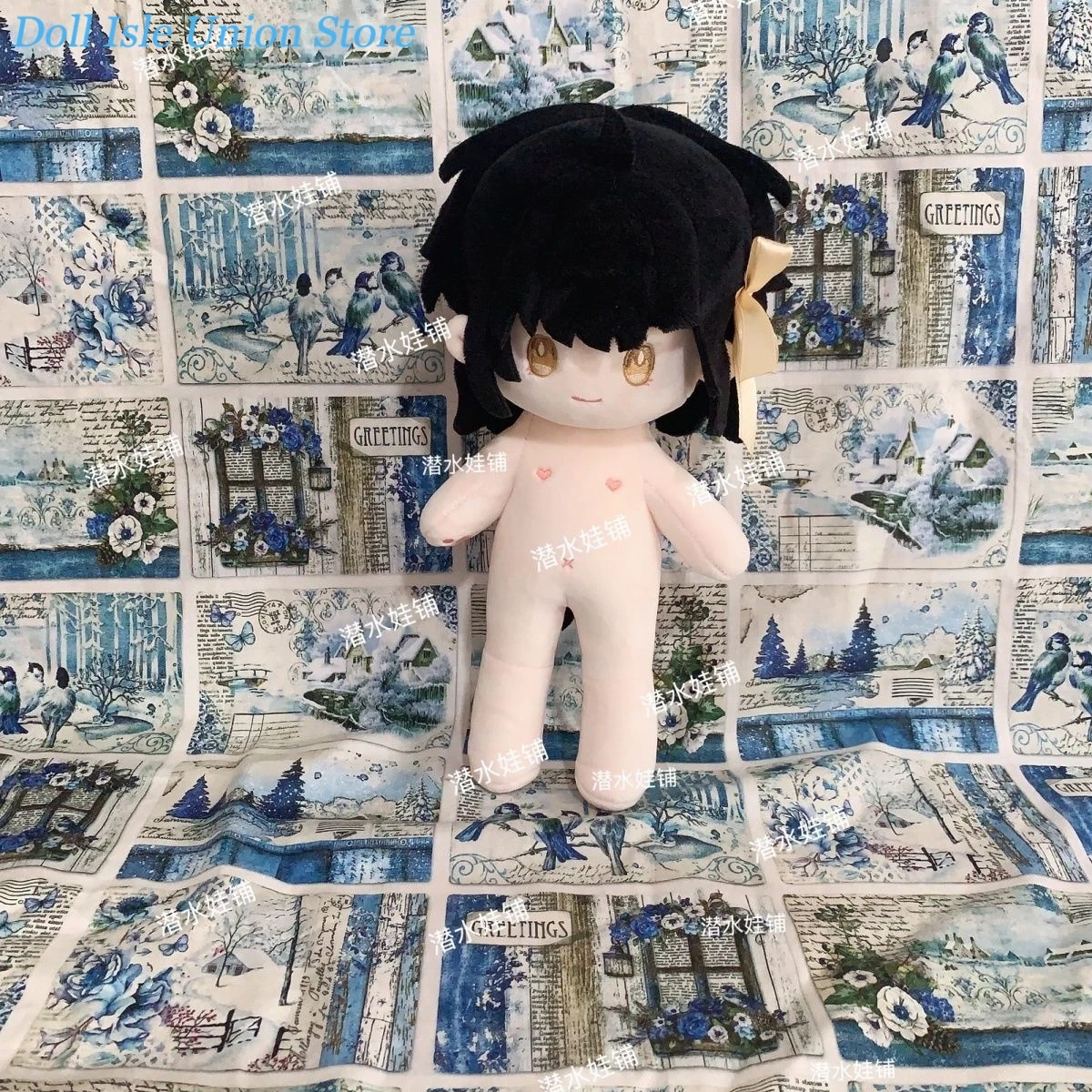 Rover Wuthering Waves Game Attributes 40cm Cute Plush Cotton Doll Toys Anime Cosplay Figurine Plushie Pillow Gift