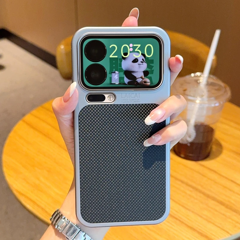 

Trendy New Phone Case with Plating Frame for Xiaomi 17 Pro Max Ultra Thin Protective Cover Elegant