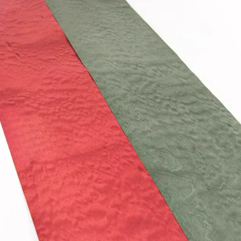 Natürlich gefärbtes kugelförmiges Sabili-Massivholzfurnier, Dekoration, Möbel, Lautsprecher, handgefertigtes Holzleder, L: 2,5 Meter, B: 32 cm, T: 0,25 mm
