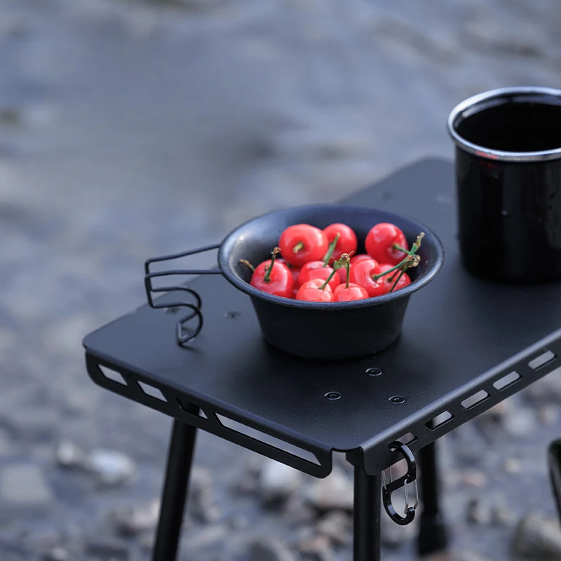Taburete táctico de caballo pequeño para acampar al aire libre, taburete pequeño ligero portátil Maza