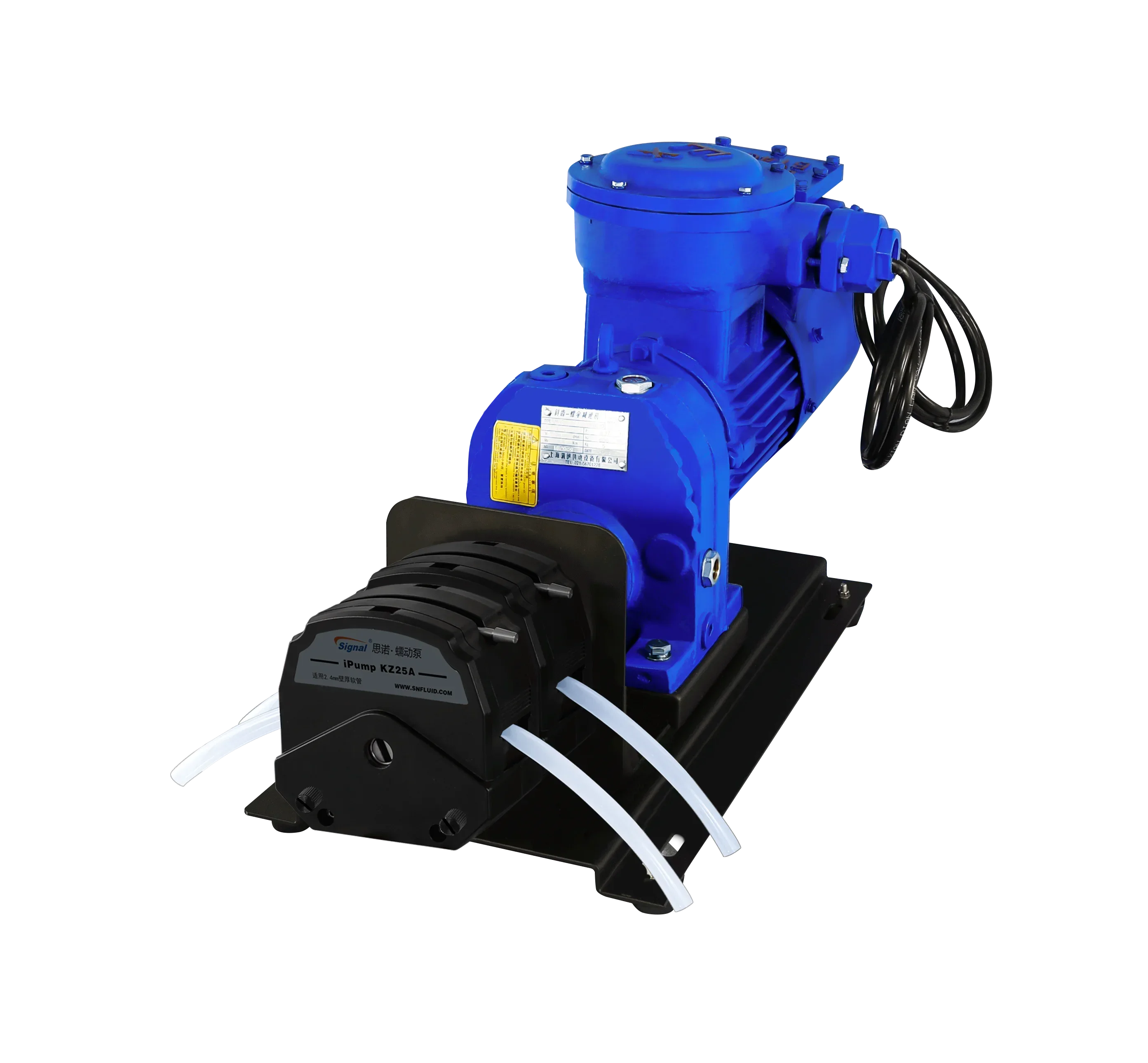 

375w Ac220v High Flow Pharmaceutical Equipment Peristaltic Hose Pump