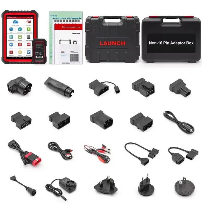 2024 Lnch X431 Pro3S+ V5.0 12V 24V Od2 Sistema completo Strumento diagnostico bidirezionale Escaner Scanner automobilistico per tutte le auto