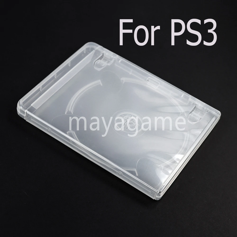 2 шт. пластиковый корпус для дисков CD DVD емкостью ящик для хранения для PS2 PS3