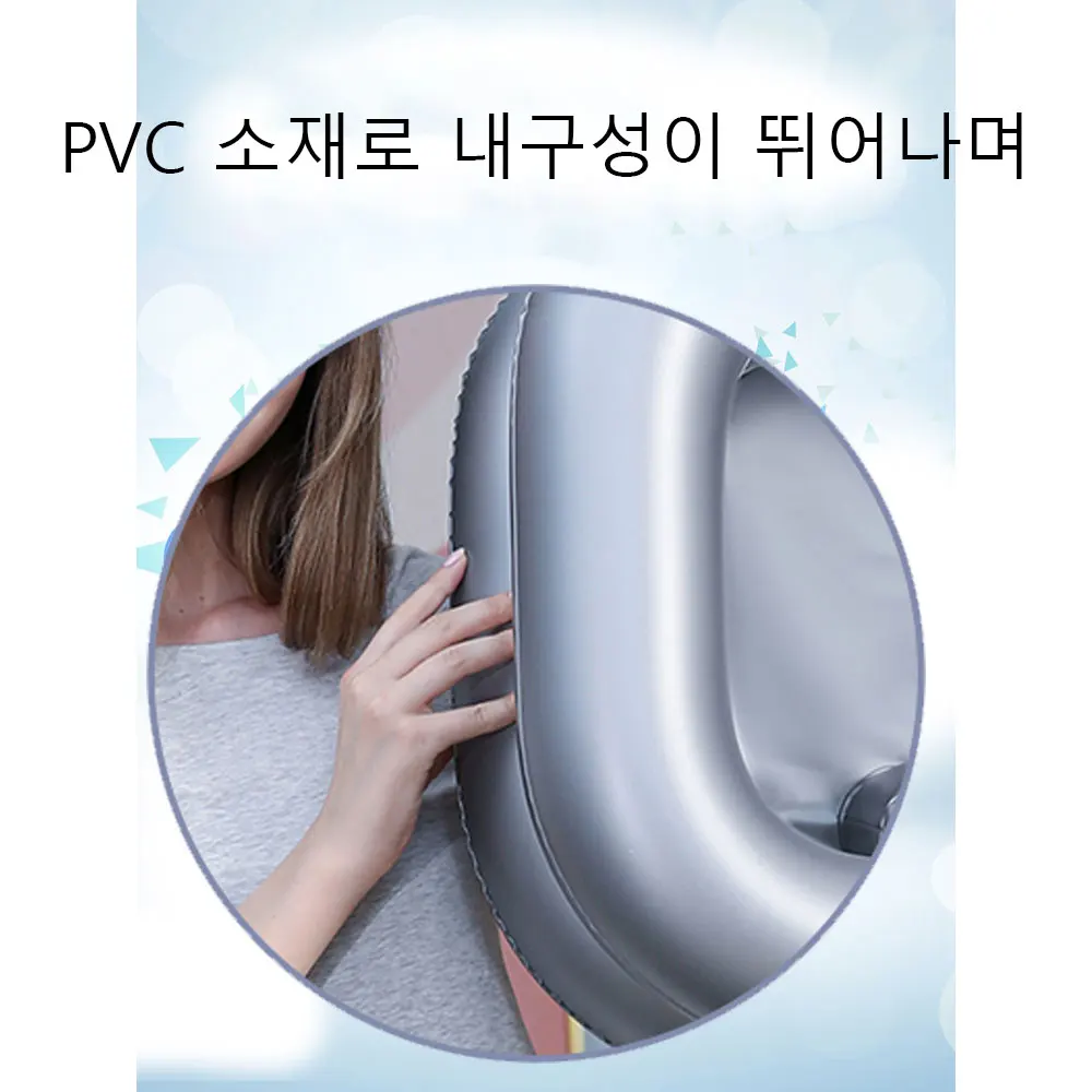 حوض شامبو منزلي محمول قابل للطي، حوض شامبو قابل للنفخ، نوع أفقي للنساء الحوامل وكبار السن، ho