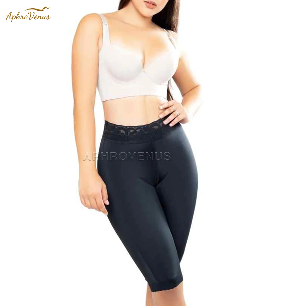 Fajas Colombianas Women Mid Waist Butt Lifter Pants Seamless Shapewear Tummy Control Body Shaper Hip Enhancer Slimming Underwear