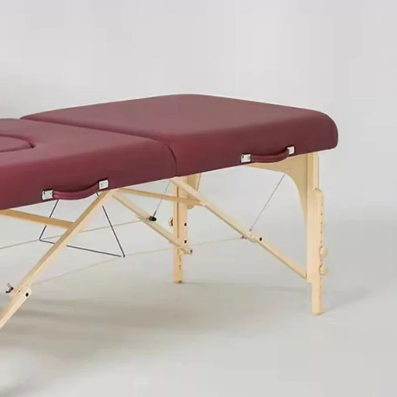 Portable Pregnancy Massage Table Female Clients Obese Individuals Spa Salon Massage Luxury Bed Cosmetology Couch Chaise Cheap