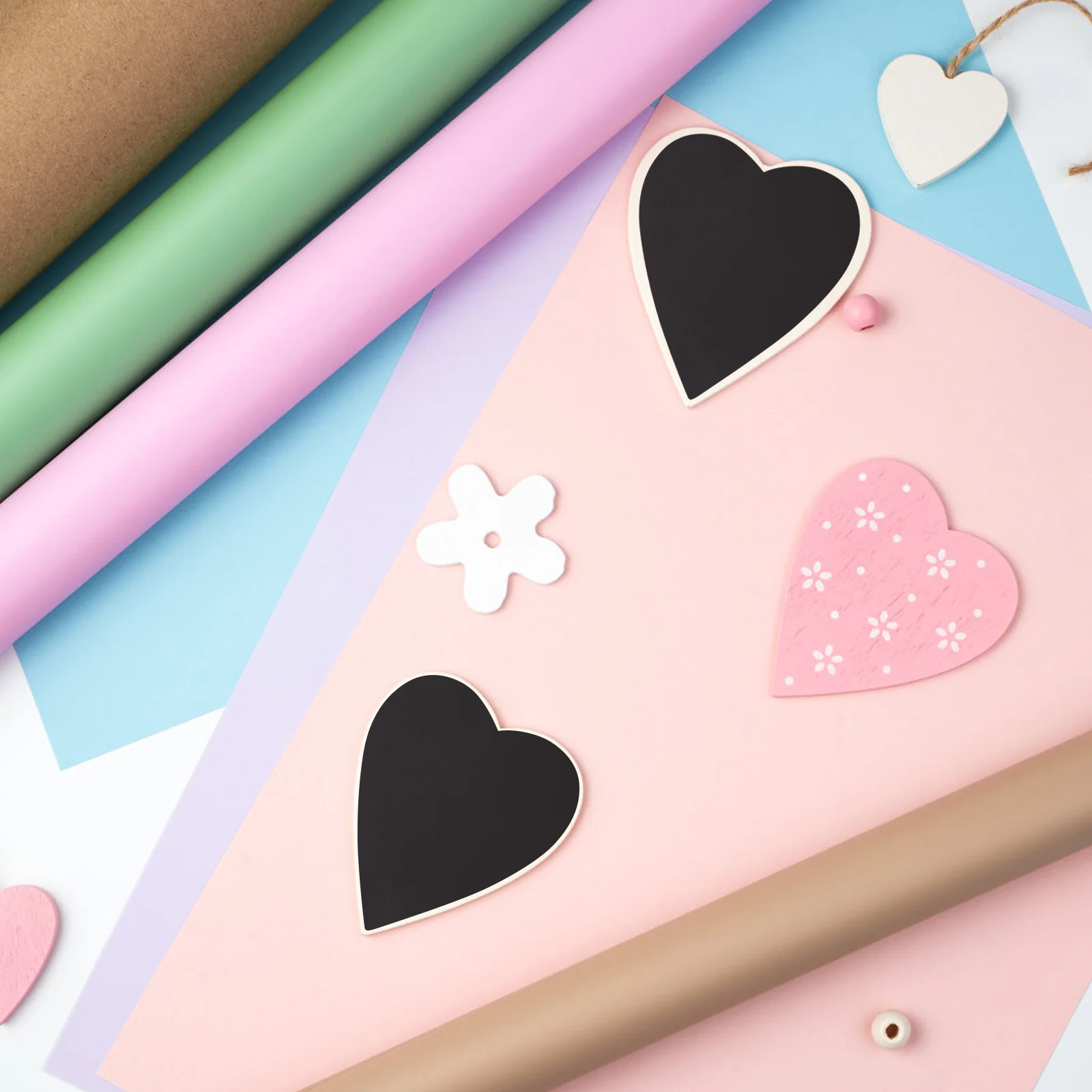 5Pcs Flexible Magnetic Adhesive Sheets Premium Rubber Material for Crafts Photos Family Pictures Easy to Use Magnetic Sheet