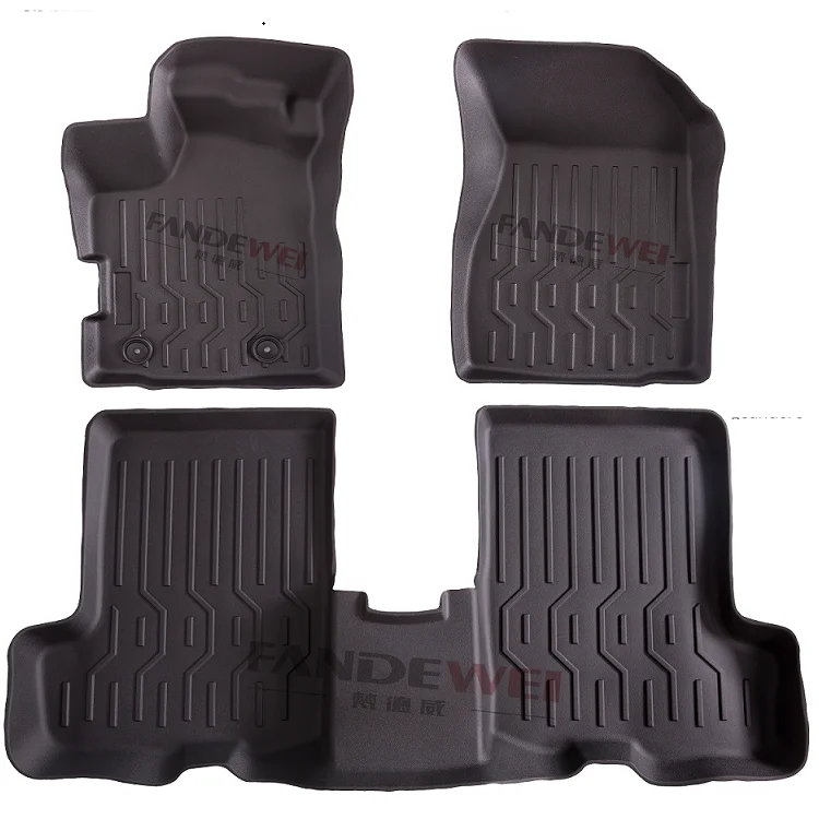 Hot-selling3D Plastic Car Mat for Renault Sandero
