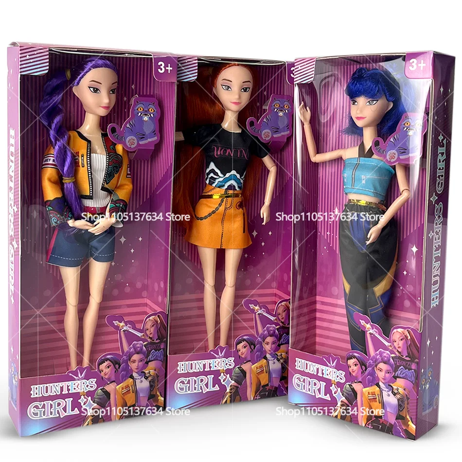 Nouveaux jouets de poupée Kpop chasseurs de démons figurine jouet Rumi Mira Zoey belle princesse bébé fille poupées en plastique bricolage jouet pour les filles