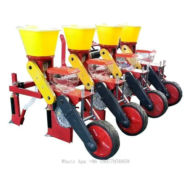 Precision Corn Seeder Tractor Precision Type Corn Seed Planting Machine Vegetable Planter Mounted 2/3/4 Rows 2byf-4 2 Rows