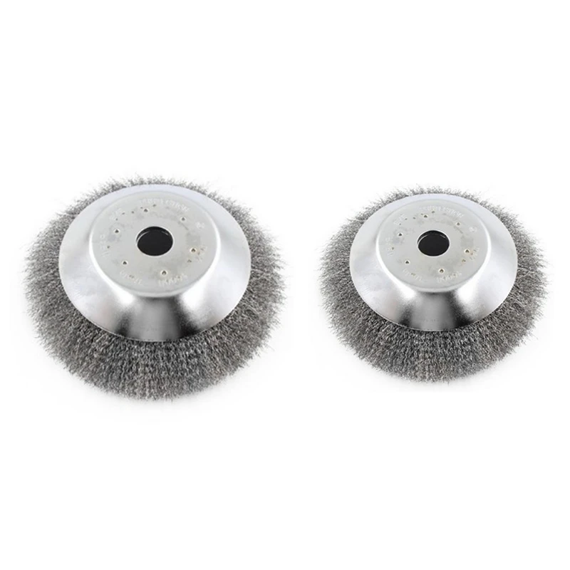 Trimmer Head Thin Steel Wire Brush Weeding Plate For Lawn Mower Garden Weed Brush Cutter Tools