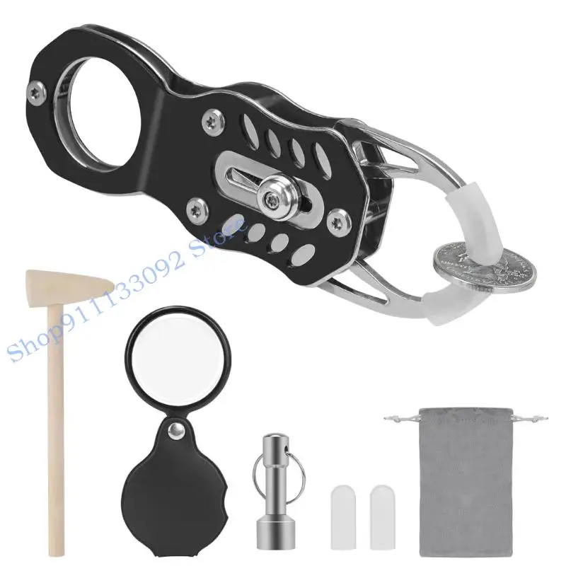 

H9ED Coin Detection Tool Set Quick Setups Sturdy Metal Construction for Collectors