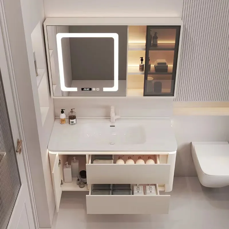 Bathroom Cabinet Wall Shelf Sink Shelfs Accessories Toilet Storage Bathroom Cabinet Side Cabinet Mobile Bagno Home Furniture