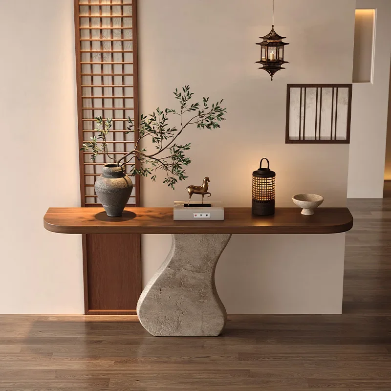 وابي سابي تصميم طاولة وحدة التحكم قسط العصرية الحديثة بريق طاولة وحدة التحكم لأثاث المدخل الشرفة Tisch Wohnzimer Möbel #5