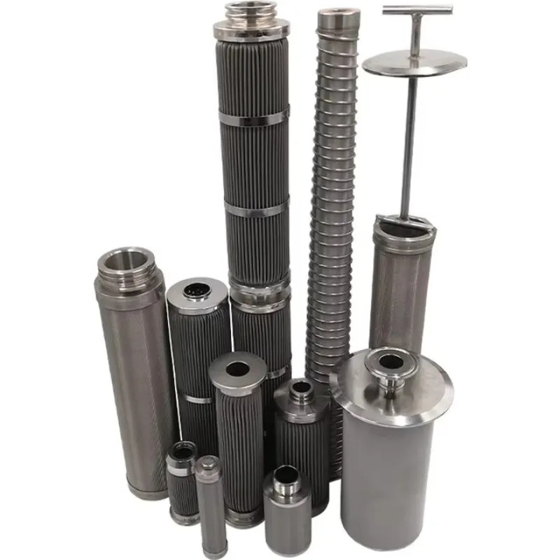 

Stainless Steel Pleated Filter Cartridges for Precision Water Filtration Core Element Filter Cartridges