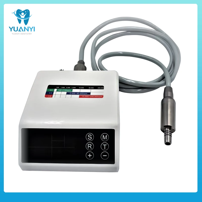 

Dental Brushless Electric LED Micro Motor Fiber Optical Electric MicroMotor Contra Angle Handpiece Dentistry Instrument Tools