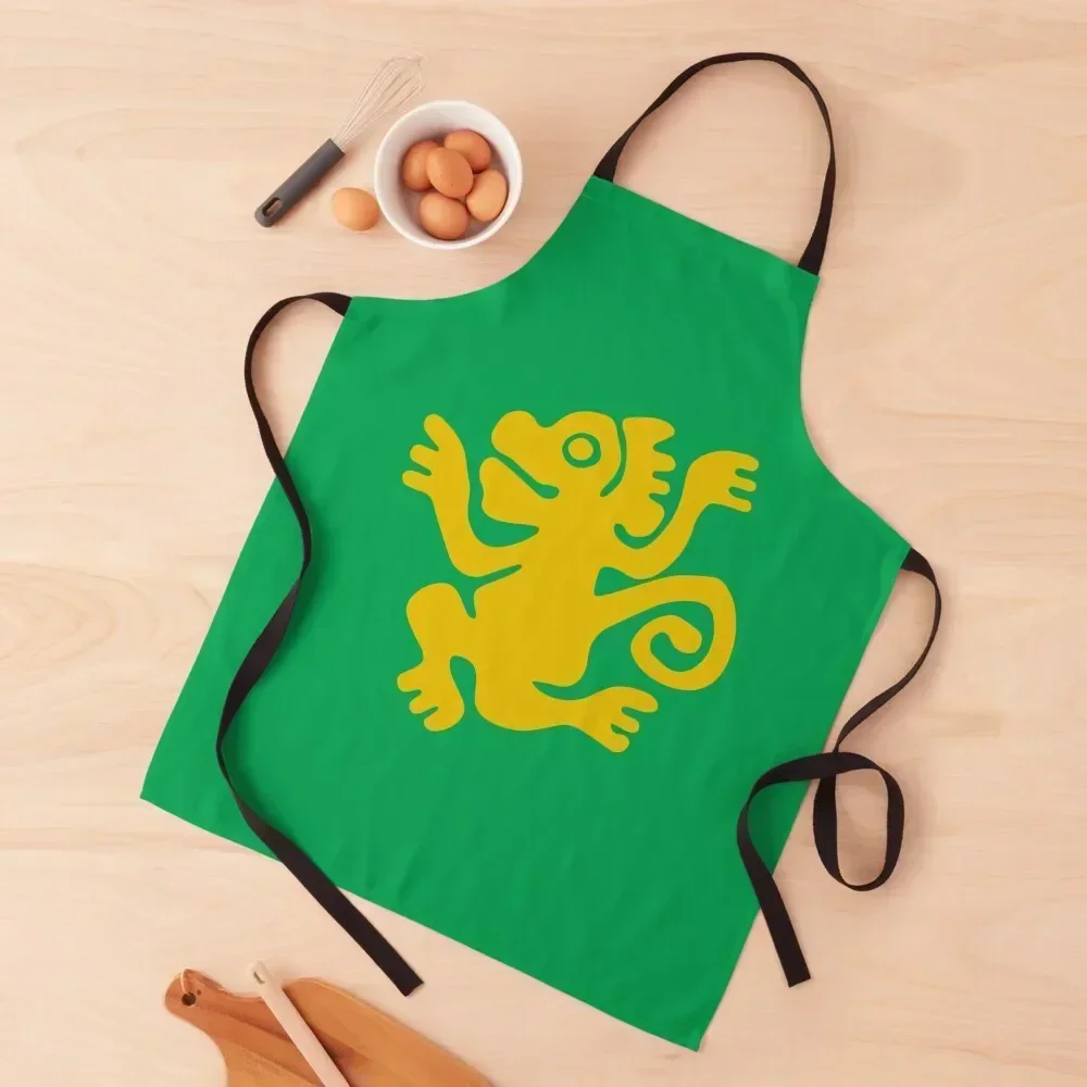 

Green Monkeys Apron Men'ss For Kitchen Restaurant for women with pocket Apron