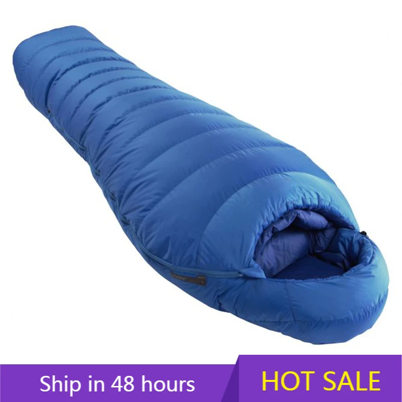 

YTYIN Adult ultra Light Down Filled in 900g Mummy Sleeping Bag Cold Weather Camping
