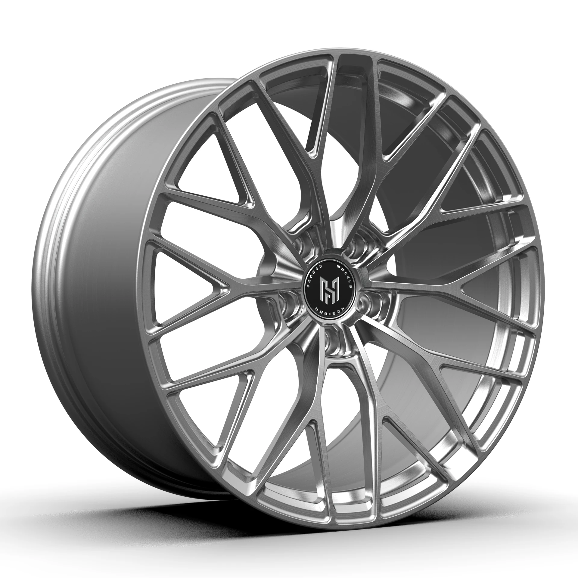 HADISON HD1206 Customizable High Quality Forged Alloy Aluminum Hollow Hub Wheel Rim 16-26 Inch inch Forged Wheel Alloy Car Wheel