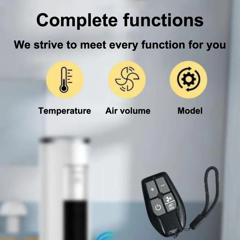 Télécommande universelle pour climatiseur, Compatible avec toutes les grandes marques de modèles de climatiseur