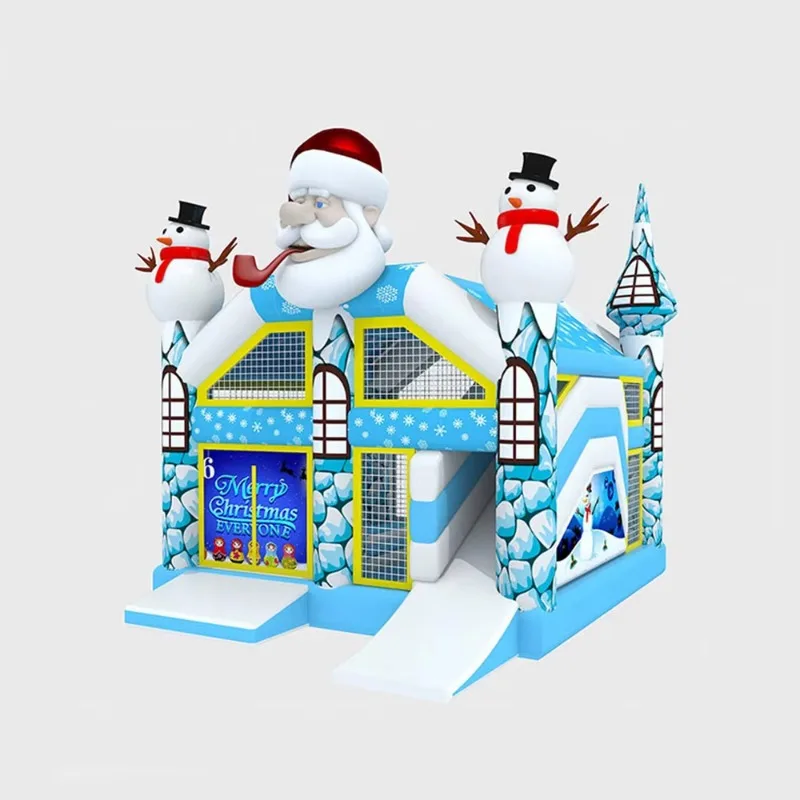 Christmas Decoration Infla  Bounce House Jumping Castle for Christmas Holiday Party Events for Sale
