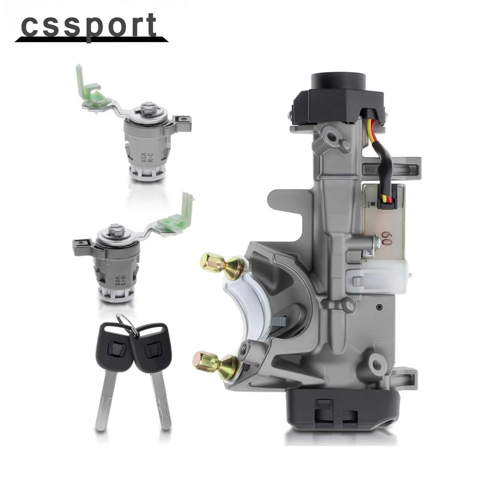 

Ignition Lock Cylinder 72185-S9A-013 with 2 Keys For Honda CR-V 2002-2006