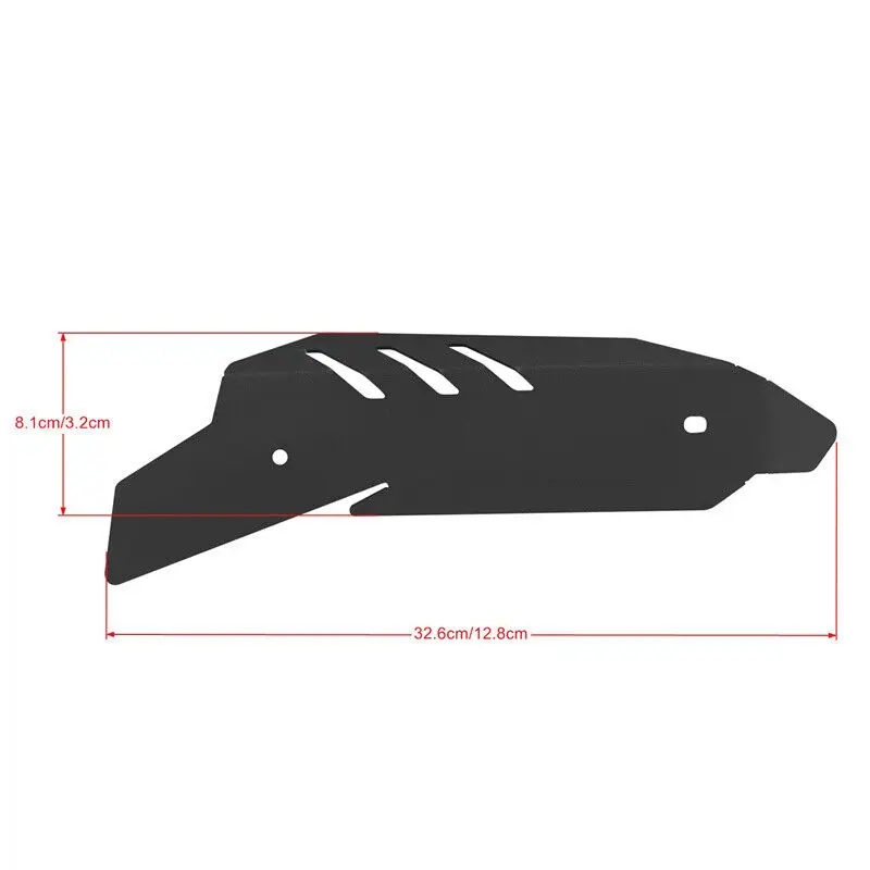 CRF LOGO Exhaust Pipe Heat Anti-Scalding Cover Guard For HONDA CRF300L / Rally 2019 2020 2021 2022