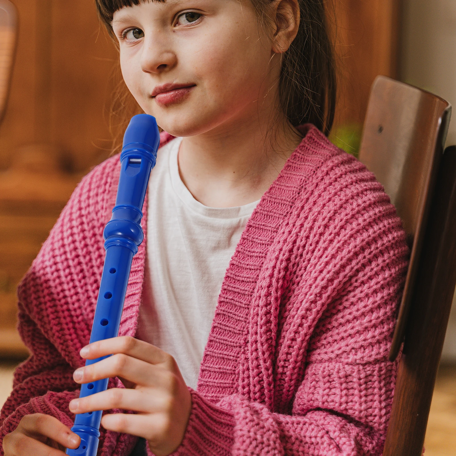 

Soprano Recorder 8-Hole Durable ABS Material Smooth Surface for Beginners Kids Flute Music Instrument Practice Gift