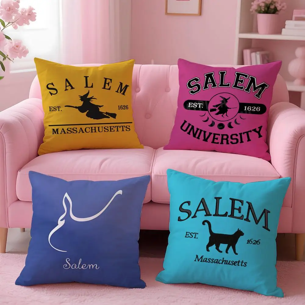 cigarette Salem Cushion Cover Cushion Cover Set 4Pcs 50x50 45x45 40x40 Pillowcase Decorative Sofa Home Decor