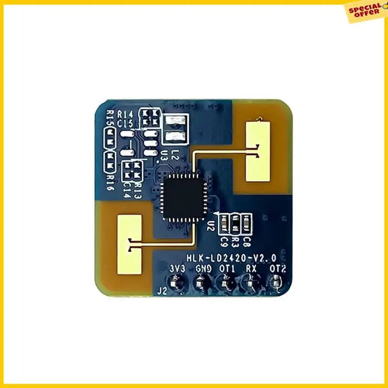 A25P 1 PCS 24G Mmwave LD2420 Human Presence Radar Sensor Induction Module Human Presence Radar Sensor