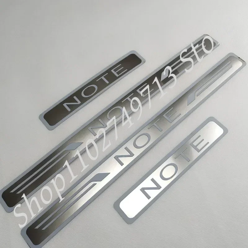 Car Styling For Nissan Note 2020 2021 2022 Car Accessories Stainless Steel Door Sill Scuff Plate/Door Sill Door Sill Scuff