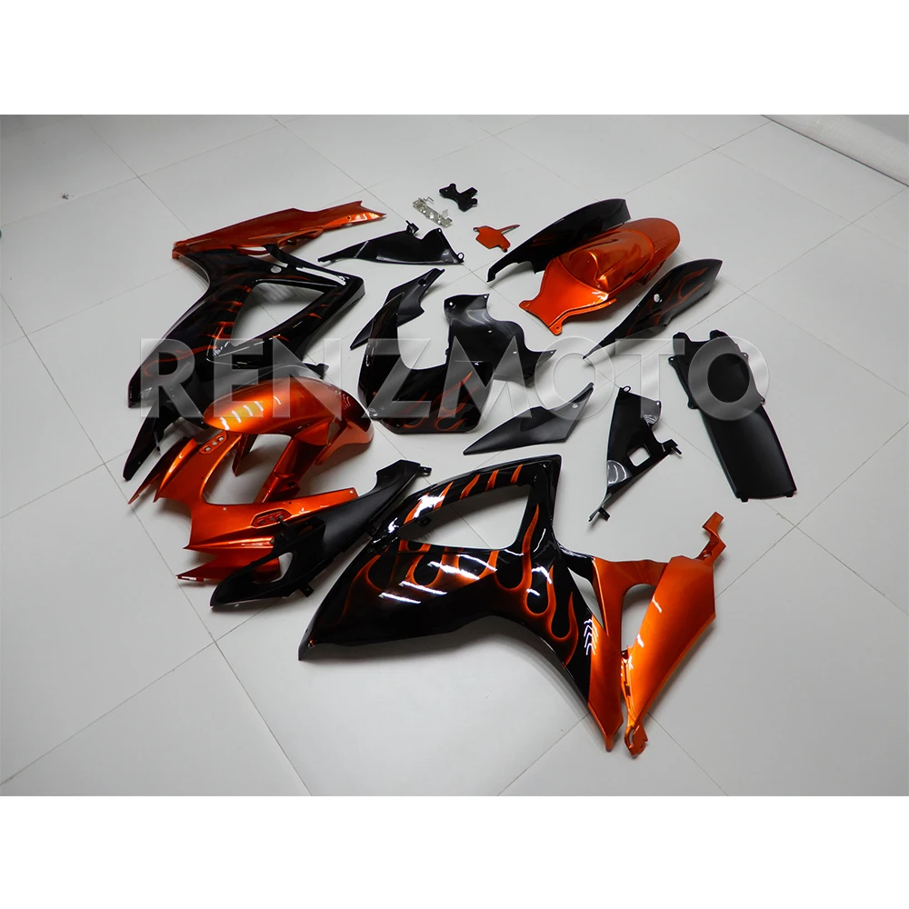 جديد ABS لسوزوكي GSX-R600 R750 2006-2007 K6 دراجة نارية مجموعة الجسم كيت هدية البلاستيك الحرس لوحة الملحقات قذيفة S0606-118a