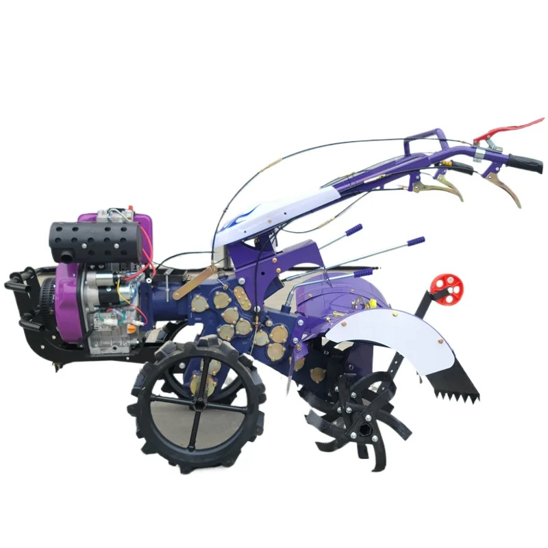 

The new direct connection high-horsepower cultivator loosens soil, plows the land, ditches, cultivates soil and weeds