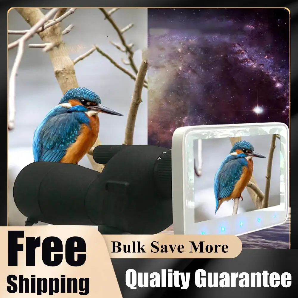 

Электронный окуляр-камера HD с 5-дюймовым экраном, 5-кратным цифровым зумом для наблюдения за птицами