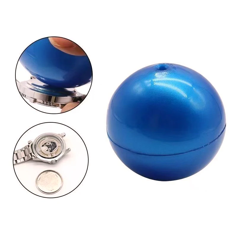 حافظة ساعة خالية من الأثر، مجموعة كرة مفتوحة من الخلف، كرة احتكاك مطاطية تتضمن حامل ساعة، مجموعة أدوات إصلاح آمنة ومهنية