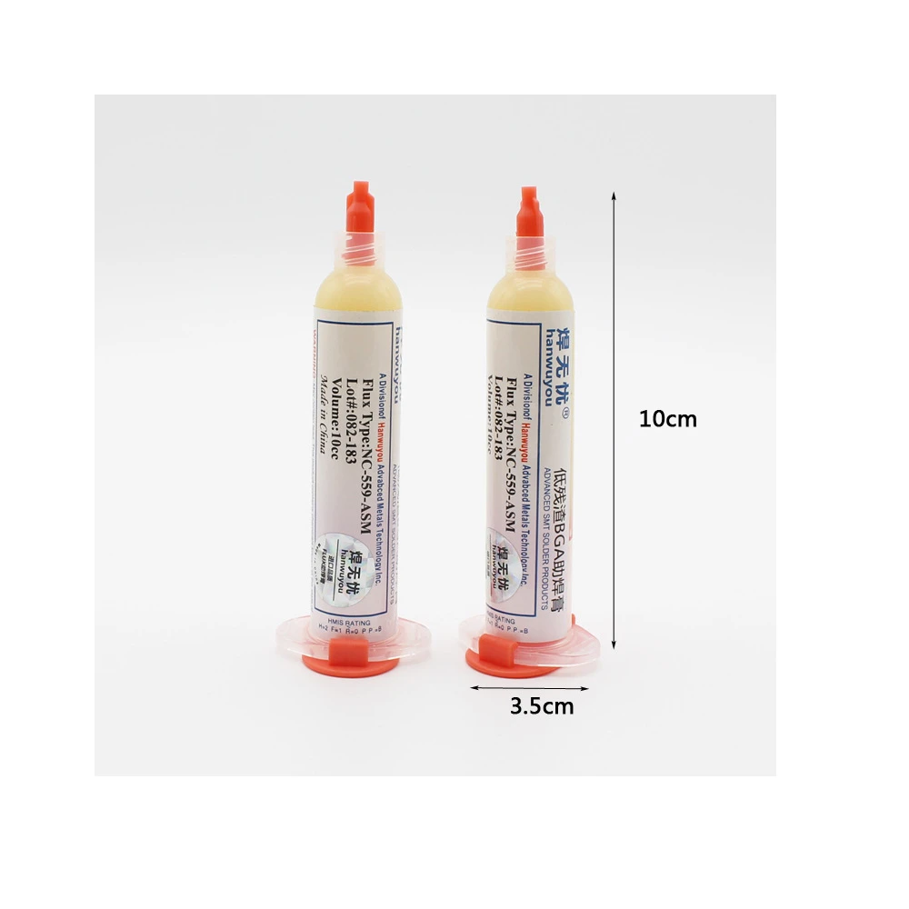 NEW Original 1Piece Nc-559-Asm Bga Pcb No-Clean Solder Paste Welding Advanced Oil Flux Grease 10Cc Soldering Repair Tools