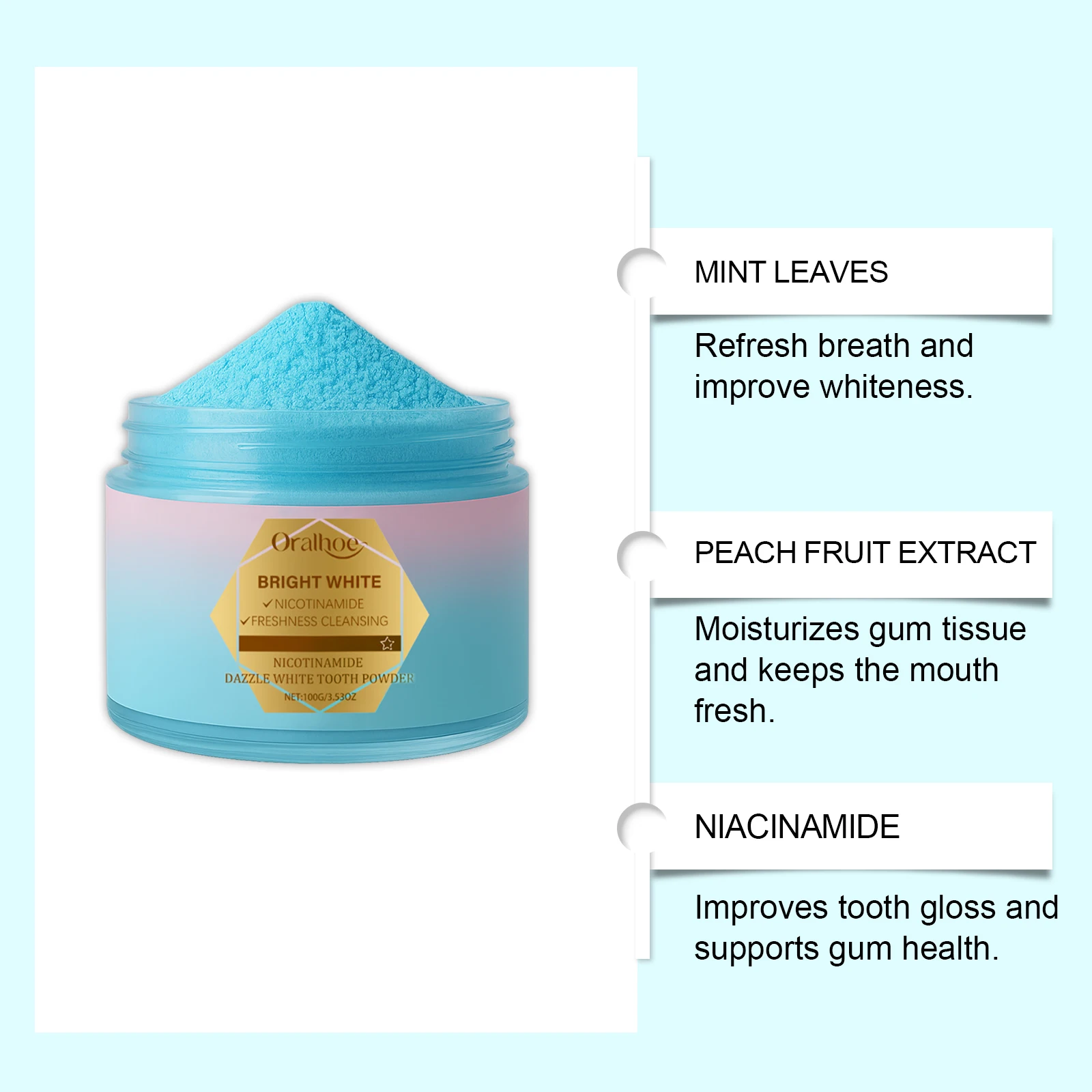 Niacinamide Intensive Whitenin - đánh giá và giá Teeth Whitening Zimba
