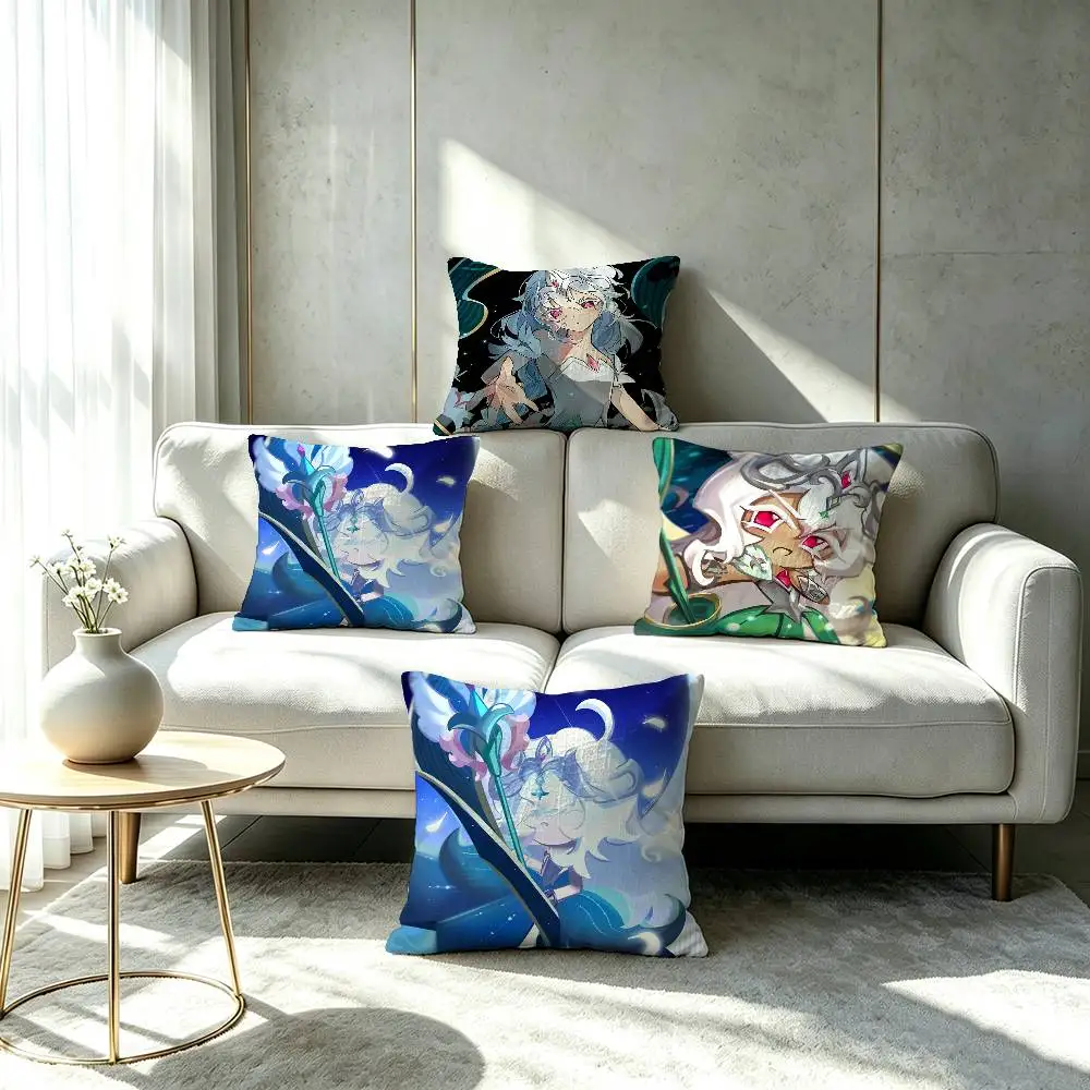 Run Kingdom White Lily Cookie Pillow cover gift High definition digital printing,Surprise  vivid pattern Household.