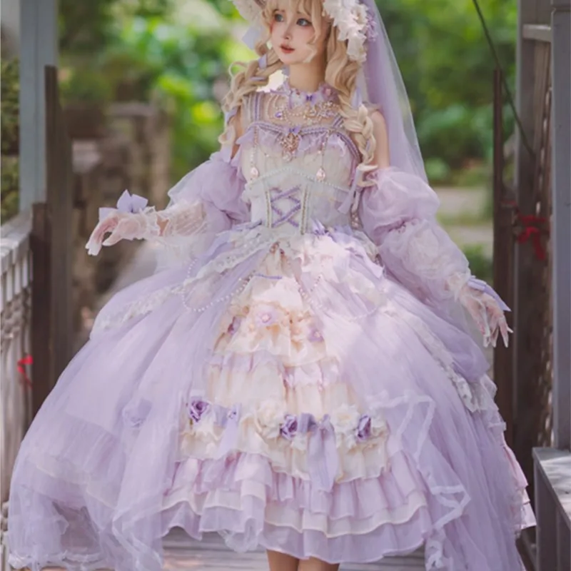 

Customized Flower Wedding Tea Party Gorgeous Dress Suit