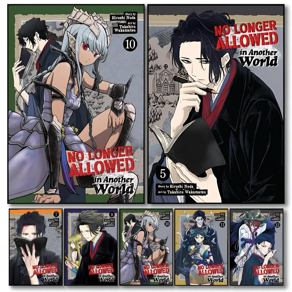 anime No Longer Allowed in Another World Poster HD Printing Cozy Warm Style Home Decor Suitable for Living Room Bedroom Gift