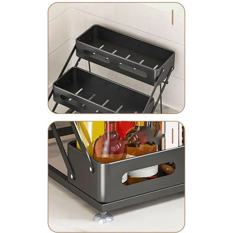 Rack de tempero organizador cozinha condimento armazenamento titular organizadores e armazenamento armário ajustável tempero rack para