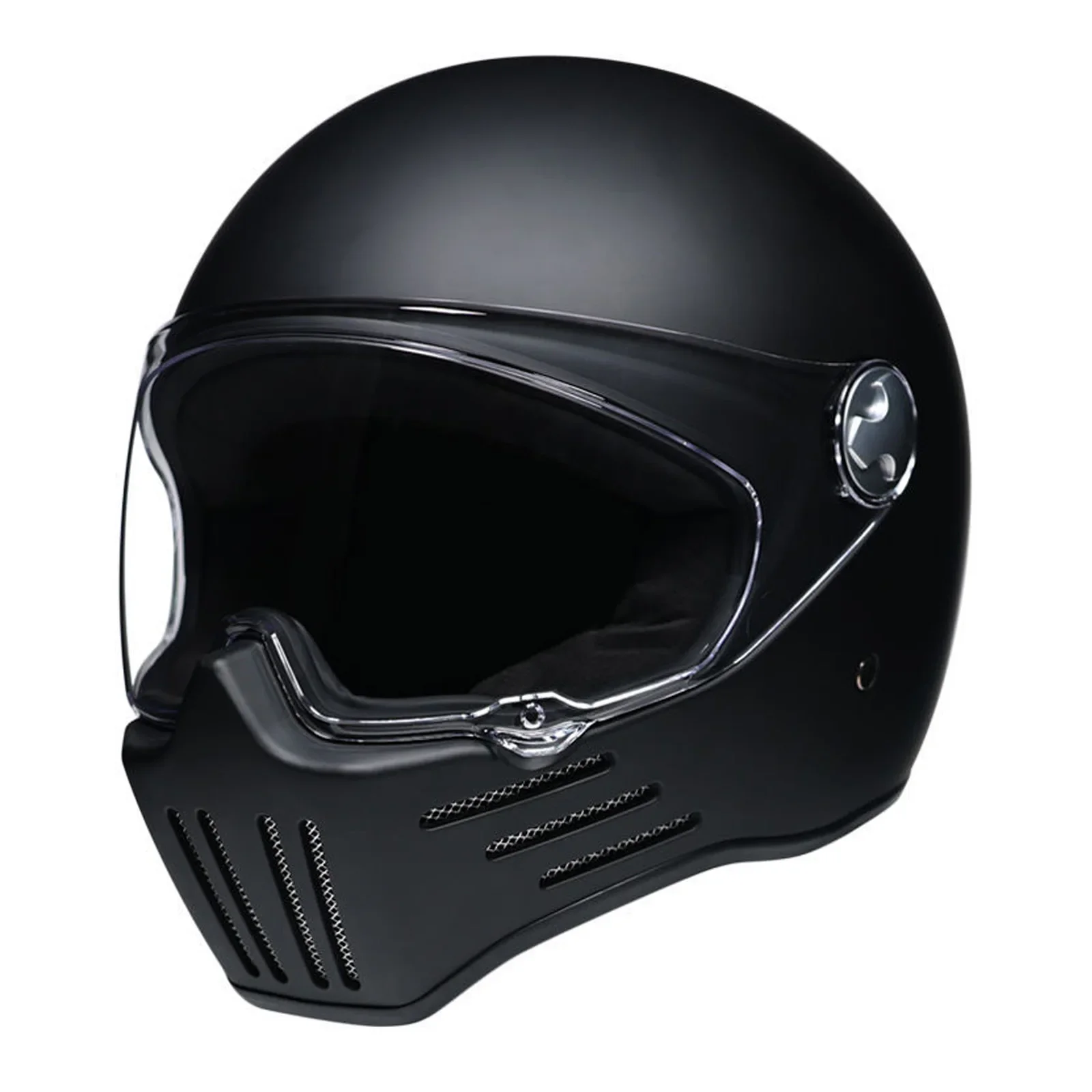 Retro Motorcycle Helmet ORZ-728 ABS Light Cruiser Full Face Motorbike Coverage Helmet DOT Approved Casco Moto for Men and Women