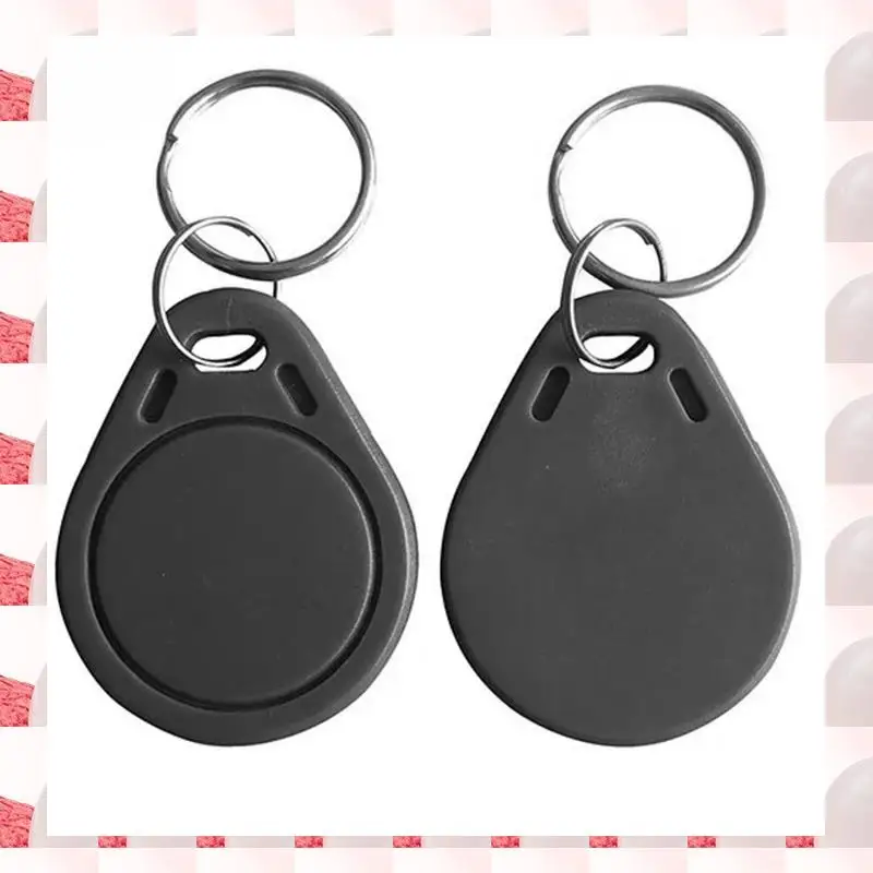 

ABGN Hotel RFID Key FOB Re-Writable Multiple Times. 100 Pcs. Works In 13.56 Mhz Frequency