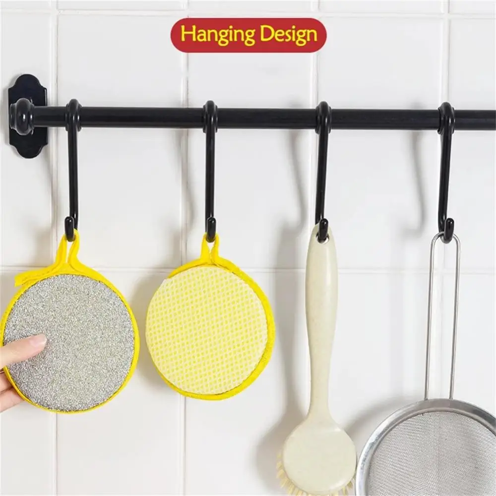 Dishwashing Sponge Double Side Washable Cleaning Tools Scouring Pad Tableware Dish Washing Brush Eusable Cleaning Spongs