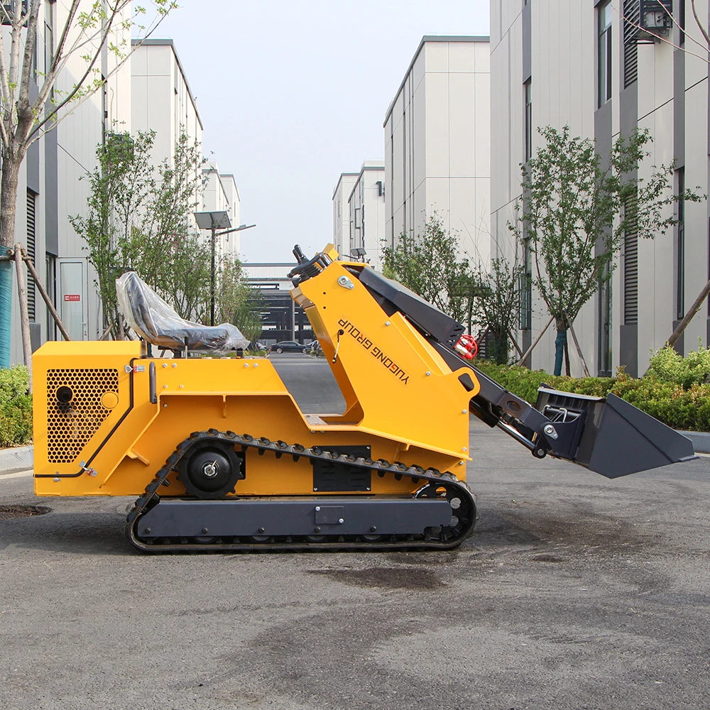 EURO 5 미니 스키드 스티어 로더 맞춤형 디젤 스키드 스티어 로더 판매 고품질 농업용 미니 로더 YG-T490