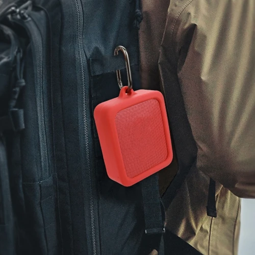 Imagen 2 del producto Funda de silicona para JBL GO ESSENTIAL, funda completa de repuesto, funda protectora gruesa, accesorios