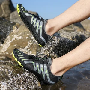 New Arrival Water Shoes Qiuck-Dry Aqua Shoes Men Woman Outdoor Swimming Beach Wading Breathable Five Fingers Sneakers Size 35-46 Male Water Sneakers Male Sneakers 10 Top Sales Toe Sneakers - №1