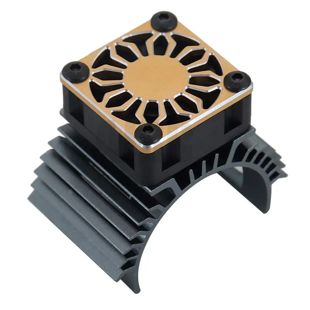 14000 U/min Elektroauto Bürstenloser Motor Kühlkörperabdeckung Lüfter für 1:10 Hsp Fernbedienung Autos 540 550 3650 Motor Kühlkörper – Detail 10