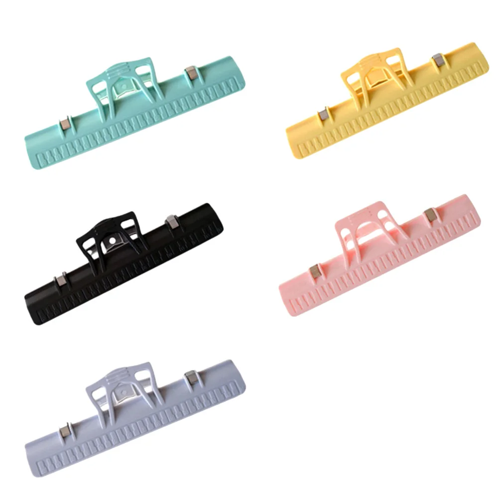 

5pcs Music Book Clip Piano Score Holder Durable Abs Metal Sheet Clamp Portable Page Holder For Books Manuals Music Notes